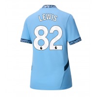 Manchester City Rico Lewis #82 Kotipaita Naiset 2024-25 Lyhythihainen